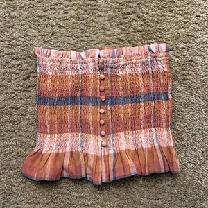 AMERICAN EAGLE COLORFUL CROP TOP SIZE XS